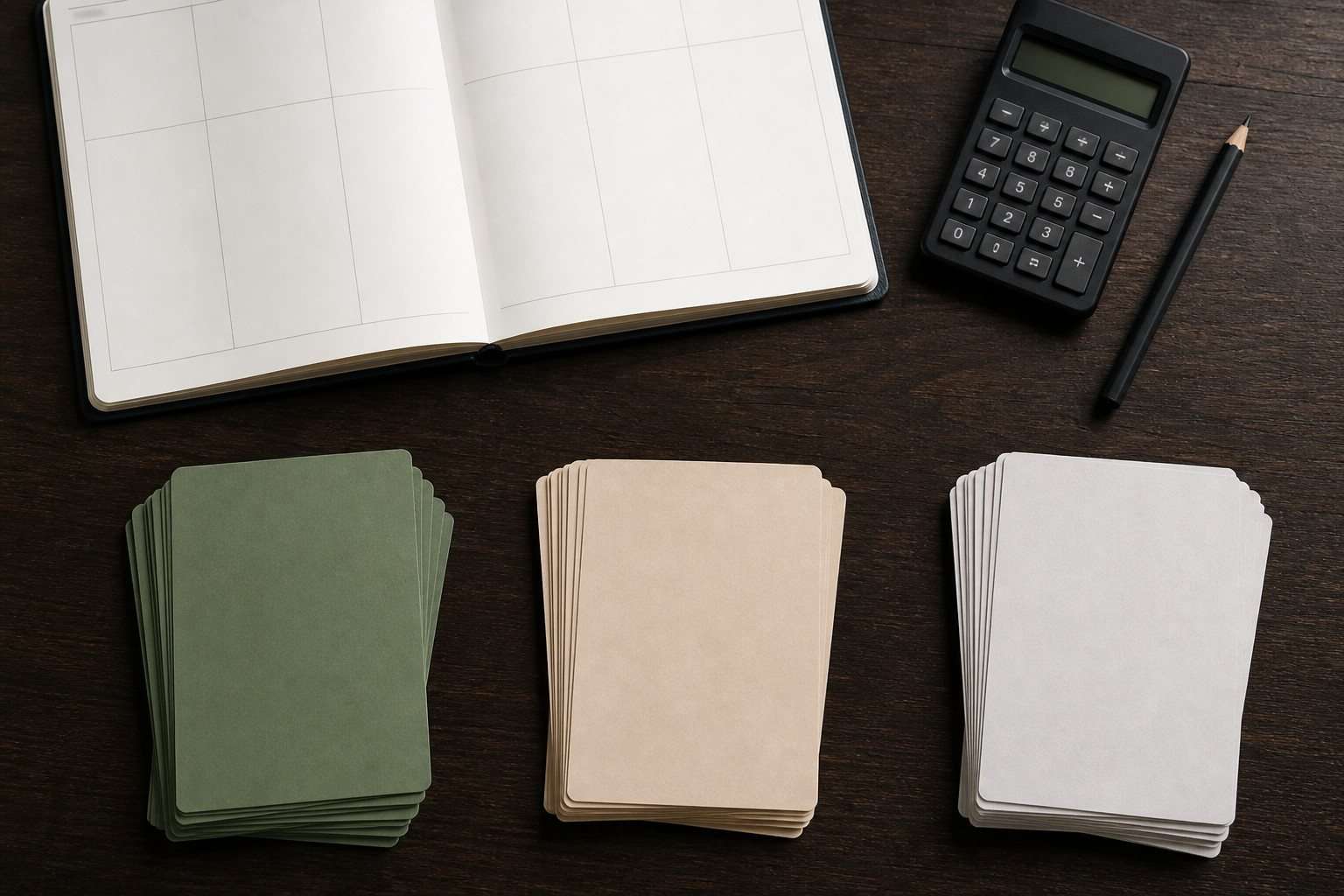 Embudo de oportunidades representado con tarjetas y tres escenarios de previsión