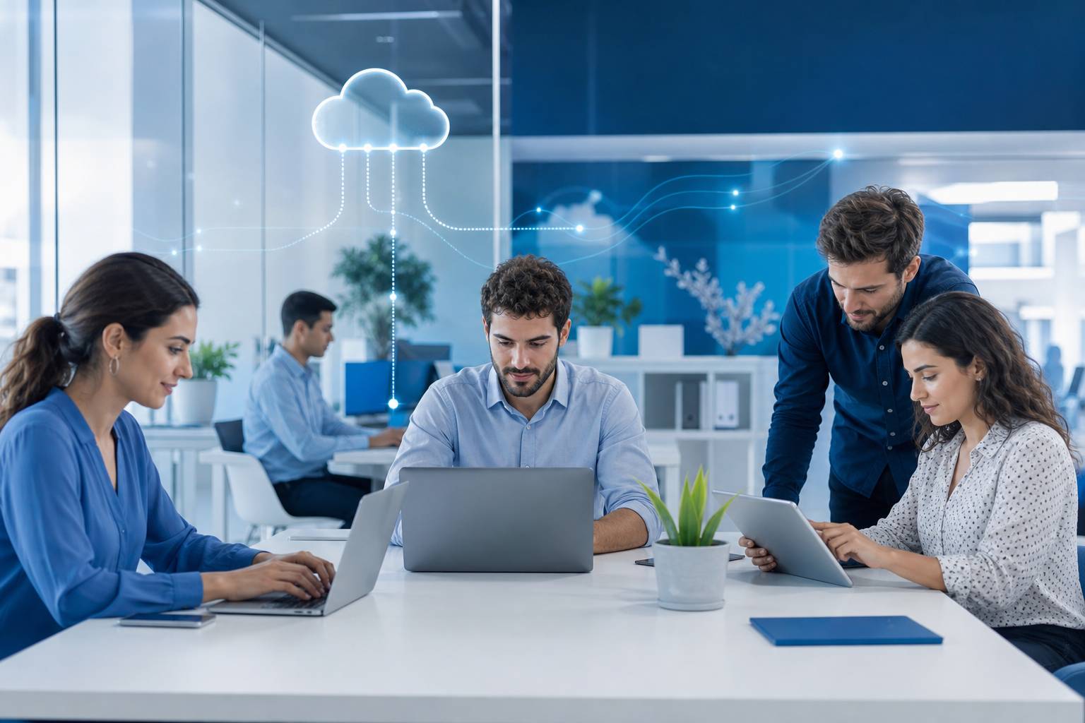 Ventajas del almacenamiento en la nube para pymes: acceso, seguridad, colaboración y ahorro